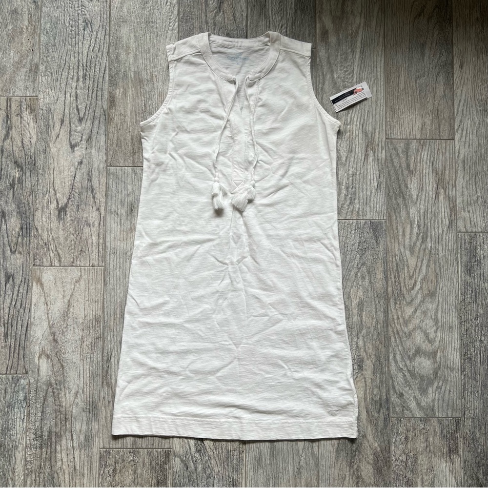 Vineyard vines tunic tassel dress